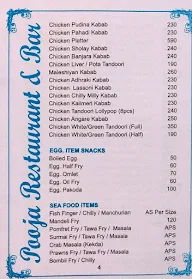 Pooja Restaurant menu 6