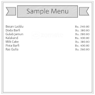 Gopal Sweet House menu 2