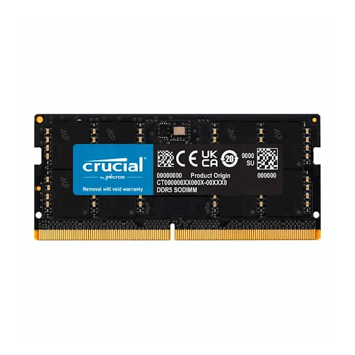 RAM laptop CRUCIAL (1 x 32GB) DDR5 5200MHz (CT32G52C42S5)