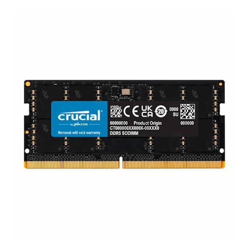 RAM laptop CRUCIAL (1 x 32GB) DDR5 5200MHz (CT32G52C42S5)