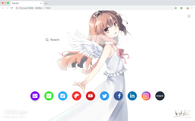 Taiga Aisaka Theme-New Tab Page