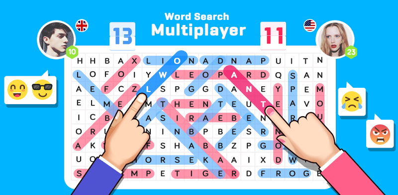 Word Search - Battle Online