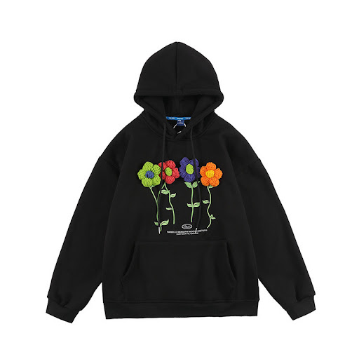 Title 8, Autumn and Winter Mens Hooded Top with Small F...