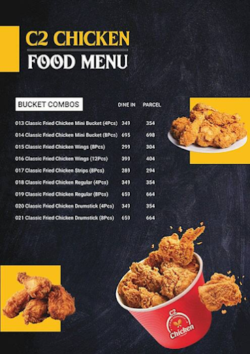 C2 Chicken menu 