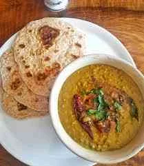 Dal Tadka With Paratha