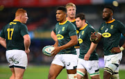 Damian Willemse of South Africa during the Rugby Championship match between South Africa and Argentina at Jonsson Kings Park on August 18, 2018 in Durban, South Africa. 