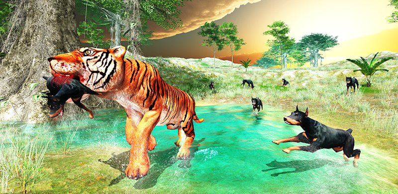 Wild Tiger Simulator 3d animal games