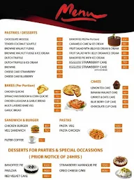 Cafe Velvette menu 2