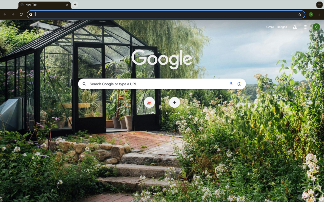 House and garden Chrome Extension Image 2