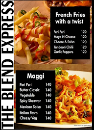 The Blend Express Cafe menu 8