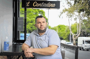 Chef James Diack, who owns Il Contadino in Parktown North, Johannesburg, ran several successful restaurants before lockdown. Picture: SEBABATSO MOSAMO