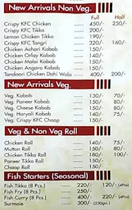 Bedi's Kabab Corner menu 4