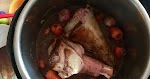 All-in-one Lamb Shanks with New Potatoes and Chantenay Carrots in the Instant Pot Ingredients - 2 lamb shanks was pinched from <a href="http://www.feistytapas.com/2016/10/instant-pot-all-in-one-lamb-shanks-with-new-potatoes-and-chantenay-carrots.html" target="_blank" rel="noopener">www.feistytapas.com.</a>