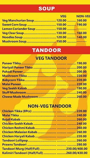 Kefi Kitchen menu 