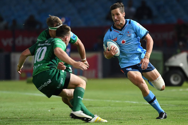 Johan Goosen of the Bulls during the United Rugby Championship match against Connacht at Loftus Versfeld on September 30.