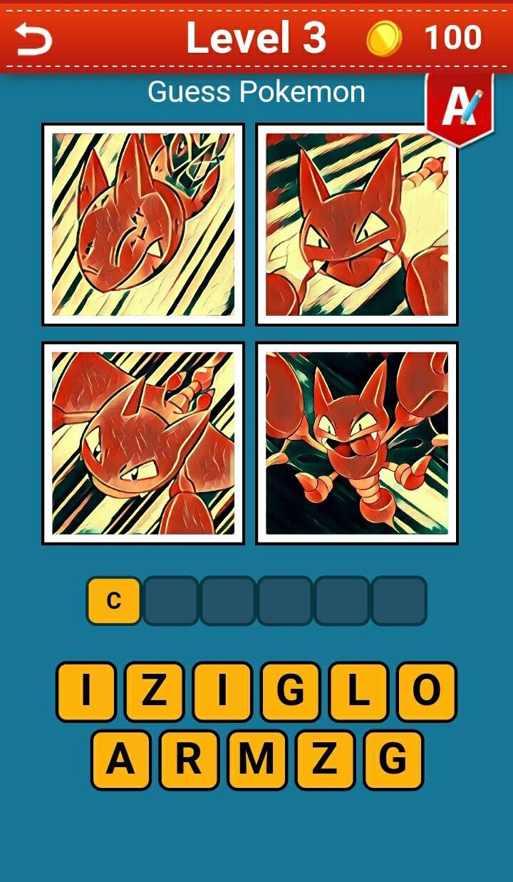 Guess Pikachu friends Screen 3