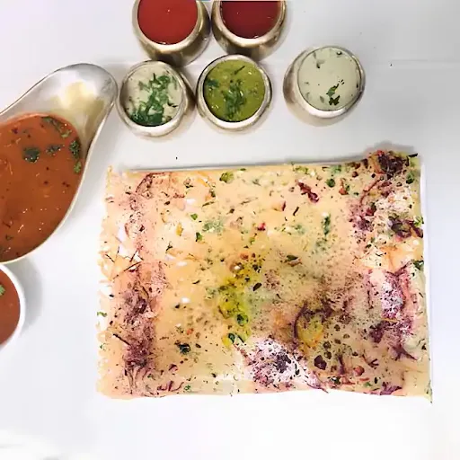 Udipi Jain Rava Masala Dosa