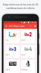  IPTV Player Latino: miniatura de captura de pantalla  