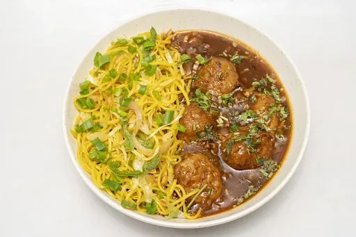 Veg Manchurian With Veg Noodle Combo