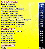 Shree Balaji Dosa Corner menu 1