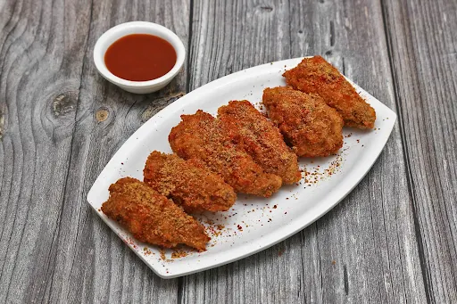 Lemon Pepper Fried Chicken Wings [6 Pieces]