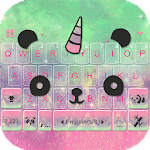 Cover Image of Baixar Tema de teclado Cuteness Panda - Emojis fofos, Gifs 1 APK