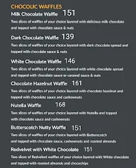 The Belgian Waffle Cafe menu 7