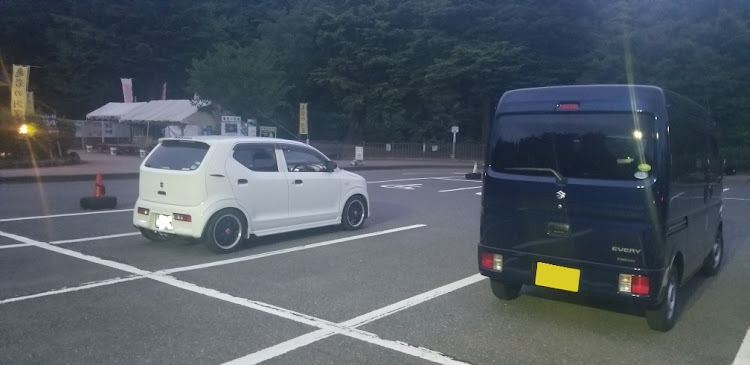 アルトのドライブ・濃溝の滝・エブリイコラボに関するカスタム事例の投稿画像2枚目