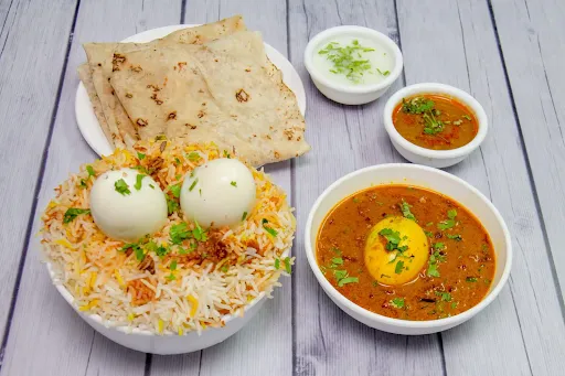 Egg Biryani Combo