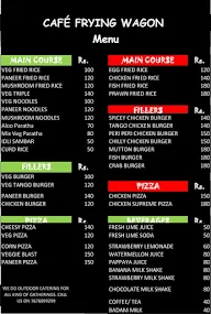 Cafe Frying Wagon menu 2