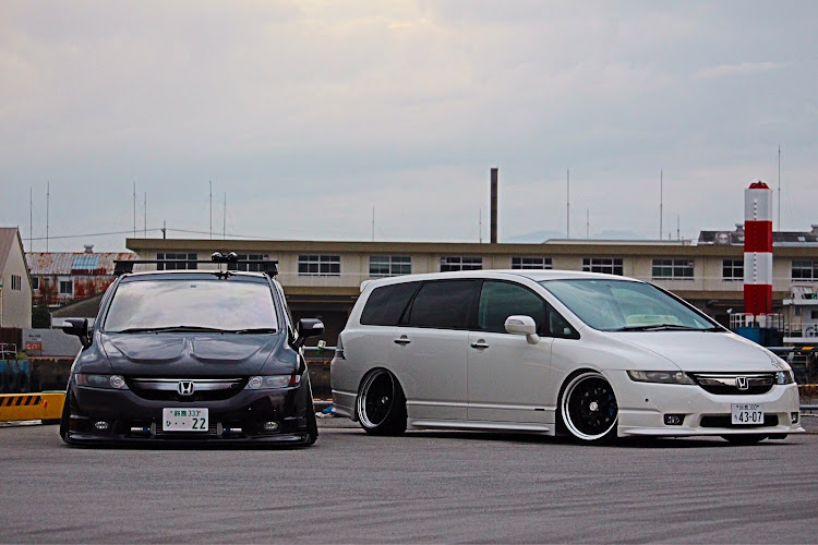 オデッセイのRC camber union・エアサスに関するカスタム事例の投稿画像4枚目