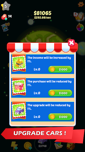 Merge Car Ranger - Idle Clicker Game