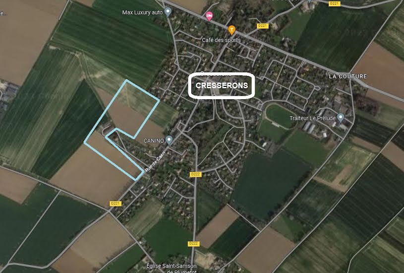  Vente Terrain à bâtir - 526m² à Cresserons (14440) 