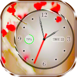 Cover Image of Download Clock live wallpaper, battery level 1.16 APK