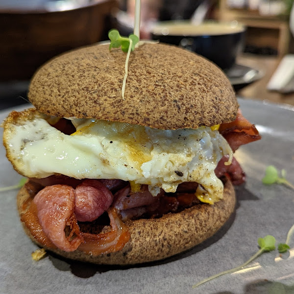 Gluten-Free Breakfast Sandwiches at Rustik Cafe & Foodstore