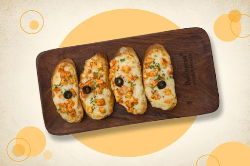 Peri Peri Paneer Garlic Bread