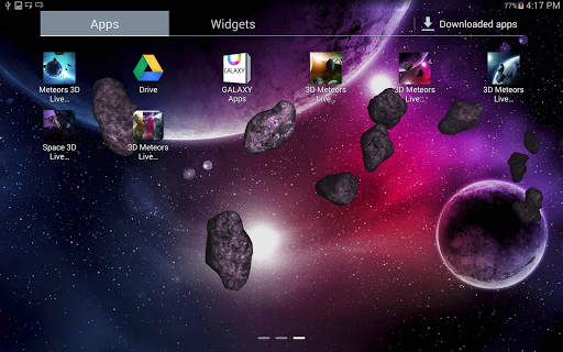 免費下載個人化APP|3D Meteors 3 app開箱文|APP開箱王
