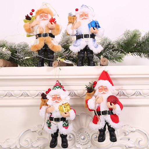 Title 3, Resin Santa Claus Christmas Decoration Supplies...