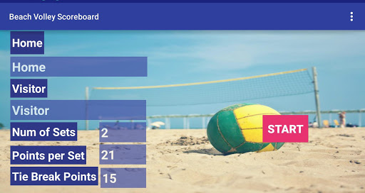 Beach Volleyball Scoreboard