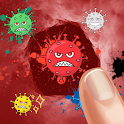 Icon Virus Crush: Finger Tap Game