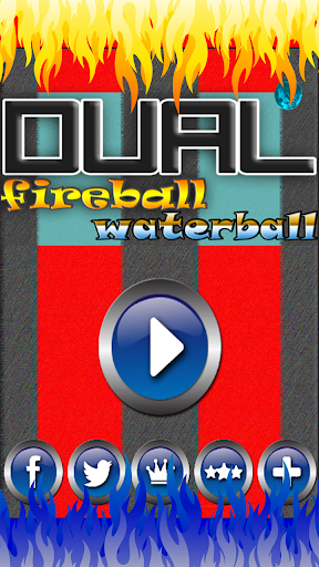 Fire ball water ball dual race