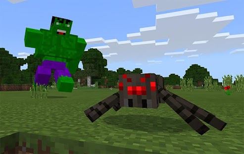 Huge Hulk! Addon MCPE 1.0.3 APK + Mod (Uang yang tidak terbatas / Tanpa iklan) untuk android