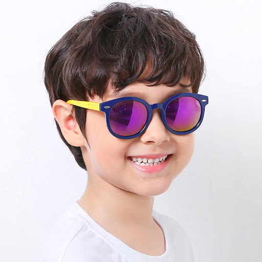 Title 1, Childrens Round Polarized Sunglasses providing...