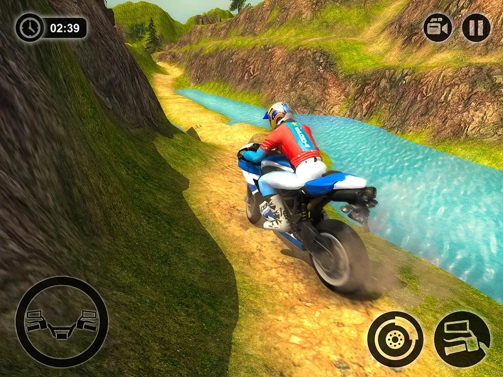   Uphill Offroad Motorbike Rider- 스크린샷 