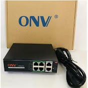 Switch Poe Port Onv H1064Pls 4 Cổng Poe Cấp Nguồn Qua Dây Mạng - Hàng Chính Hãng