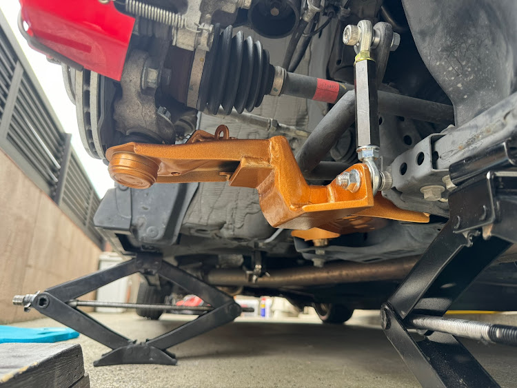 Nボックスカスタムの車高調整・ホイール交換・洗車・DIYに関するカスタム事例の投稿画像3枚目
