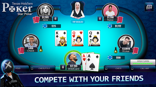 Screenshot Texas Holdem Poker Face Online