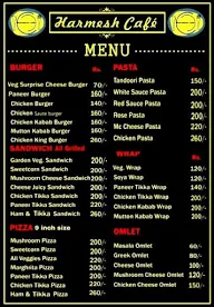 Harmesh Cafe menu 1