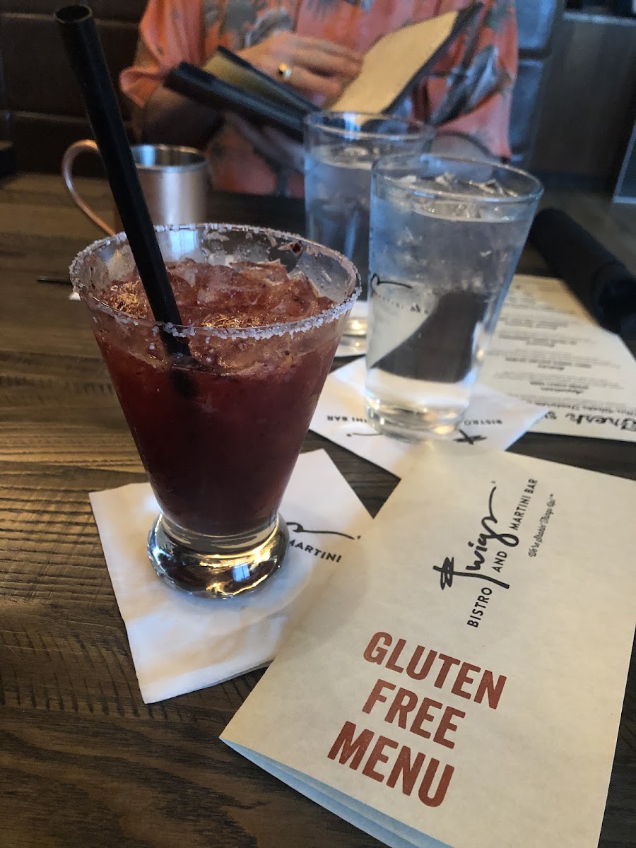 Huckleberry margarita