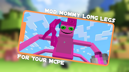 Screenshot Mommy Long Legs Mod Minecraft